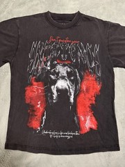 PacSun Graphic Tee w/Doberman and ‘Don’t Question Your Uncertainty,’ Small