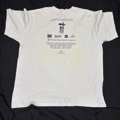 White Nike T-Shirt Lance Armstrong Foundation 2004 Ride For The Roses Size Large