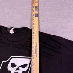 Harley-Davidson Number 1 Skull Graphic Crew Neck T-Shirt Mens XL Black Cotton