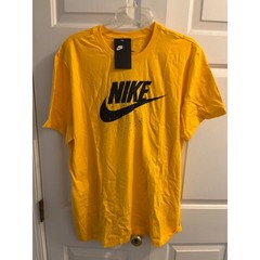 NWT The Nike Tee 28 Speckles Uni Gold Tee Size XL