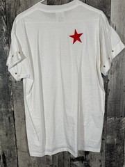 Jerzees White Nautical Anchors Unisex T-shirt Size Large