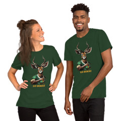Springbok Supporter Soft and Lightweight Unisex T-shirt South African Rugby