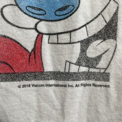 Nighty Fine Nickelodeon Shirt Modern Single Stich Mens LT Tall Retro Long Slv