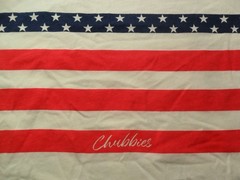 2XL NWOT Chubbies Brand 4th Of July USA American Flag Tank Top Shirt