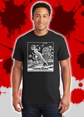 The Green Slime Science Fiction Pinup Sexy Alien Art Campy Drive In Shirt NFT108