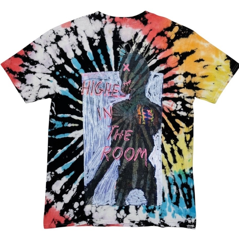 Travis Scott Cactus Jack Highest In The Room Tie Dye T-Shirt Men’s Size Small