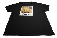 The Office Dwight Schrute “False” Men’s XXL Black T-Shirt T0274