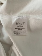 NWT BYLT Premium Basics Drop-Cut BYLT Blend Long Sleeve White Men’s XL