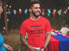 Mens Am I Perfect No T Shirt Funny Sarcastic Graphic T shirts Humor Shirts