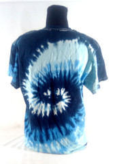 Gulf Shores Alabama T-Shirt Size Medium Blue Tie Dye