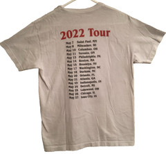Remo Drive 2022 Tour T-Shirt White Medium M Alstyle Indie Rock Midwest Emo Band