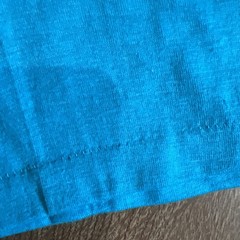 Vintage Blank Sleveless T-Shirt Mens Sz S Single Stitch USA 80s New NOS Teal
