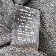 Public Rec Shirt Mens XL Gray Go To Long Sleeve Crew Neck Logo Casual Tee