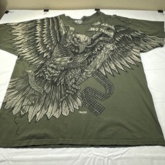 7.62 Design Graphic Design Mens T-shirts Green 2X #5366