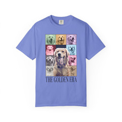 Golden Retriever Dog Shirt Comfort Colors®: Relaxed Fit, Soft Cotton – Unisex