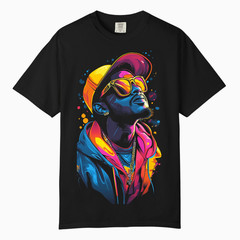 Urban Pop Hip Hop Graphic Tee, Comfort Colors T Shirt, Unisex Streetwear Tee