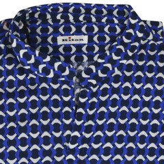 NEW KITON MULTICOLOR COTTON COREAN SHIRT US 16 – EU 41 MUL