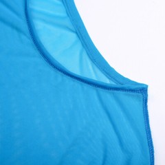 Mens Long Sleeve See Through Mesh T Shirt Sexy Muscle Clubwear Blouse Tops Tee
