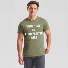 Personalised T Shirt Custom Printed T-Shirt Logo Text Printed Unisex Work Party
