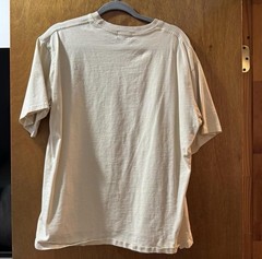 Rhude God Help Me T-Shirt Vintage White Sz L * See Photos *