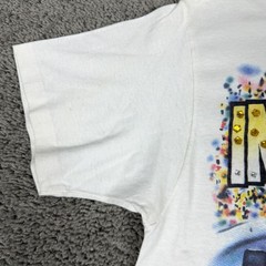 Vintage Indianapolis 500 Shirt Mens Large White Alamo Rhinestone Racing 80s