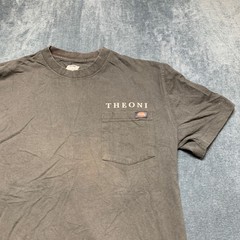 Dickies Theoni T Shirt Mens Small Gray Cotton Non Stretch Streetwear Outdoor Tee