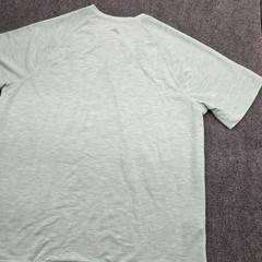 Tommy Bahama Mens XL Henley Shirt Short Sleeve Seafoam Green Heather Recycled