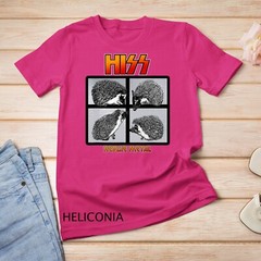 HISS – Hedgie Metal A Hedgehog Hard Rock Band Graphic Unisex T-shirt