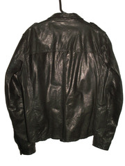 Men’s All Saints SECTION LEATHER SHIRT jacket overshirt XXL (ref88) £199.99!!!!!