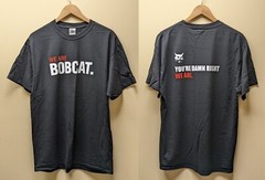 Official Bobcat “We Are Bobcat” Black T-shirt – S, M, L, XL, 2X & 3X