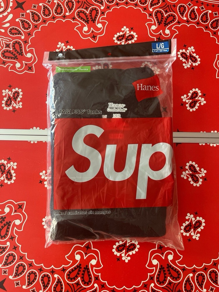 Supreme®/Hanes® Tagless Tank Tops (3 Pack)