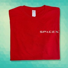 SpaceX Front and Back Print Shirt NASA Elon Musk Tesla Space X StarShip BFR
