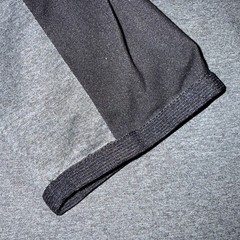 RLX Ralph Lauren Men’s Black/Grey Heather Colorblock 1/2 Zip Pullover Shirt