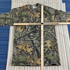 Mossy Oak Obsession Shirt Mens XL Green Camo Long Sleeve Hunting Outdoor Tee