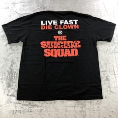 Harley Quinn Shirt Mens XL Black The Suicide Squad DC Comics Movie Graphic Tee