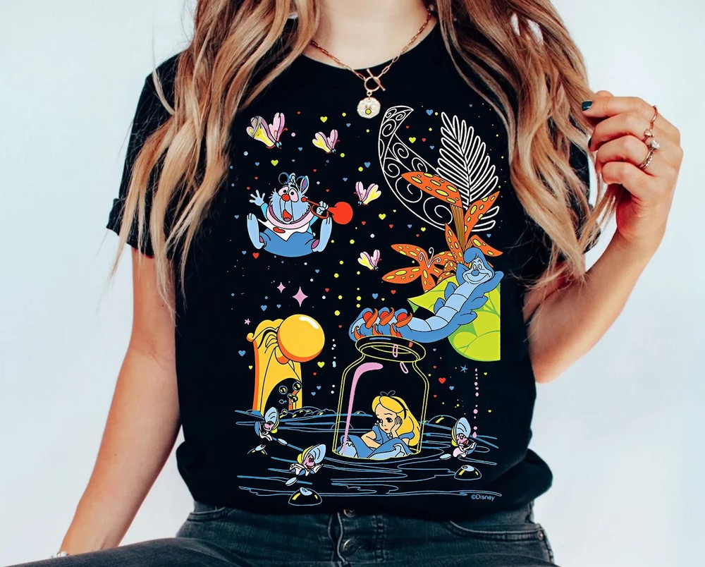 Disney Alice In Wonderland Shirt, Alice Bottle Adventure T-shirt