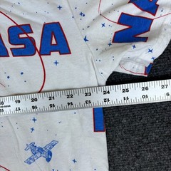 Chemistry NASA T-Shirt Men 2XL White Blue Astronaut Space Shuttle Graphic Cotton