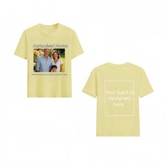 Personalized Customized T-Shirt Design – Design Your Own Cotton Shirt