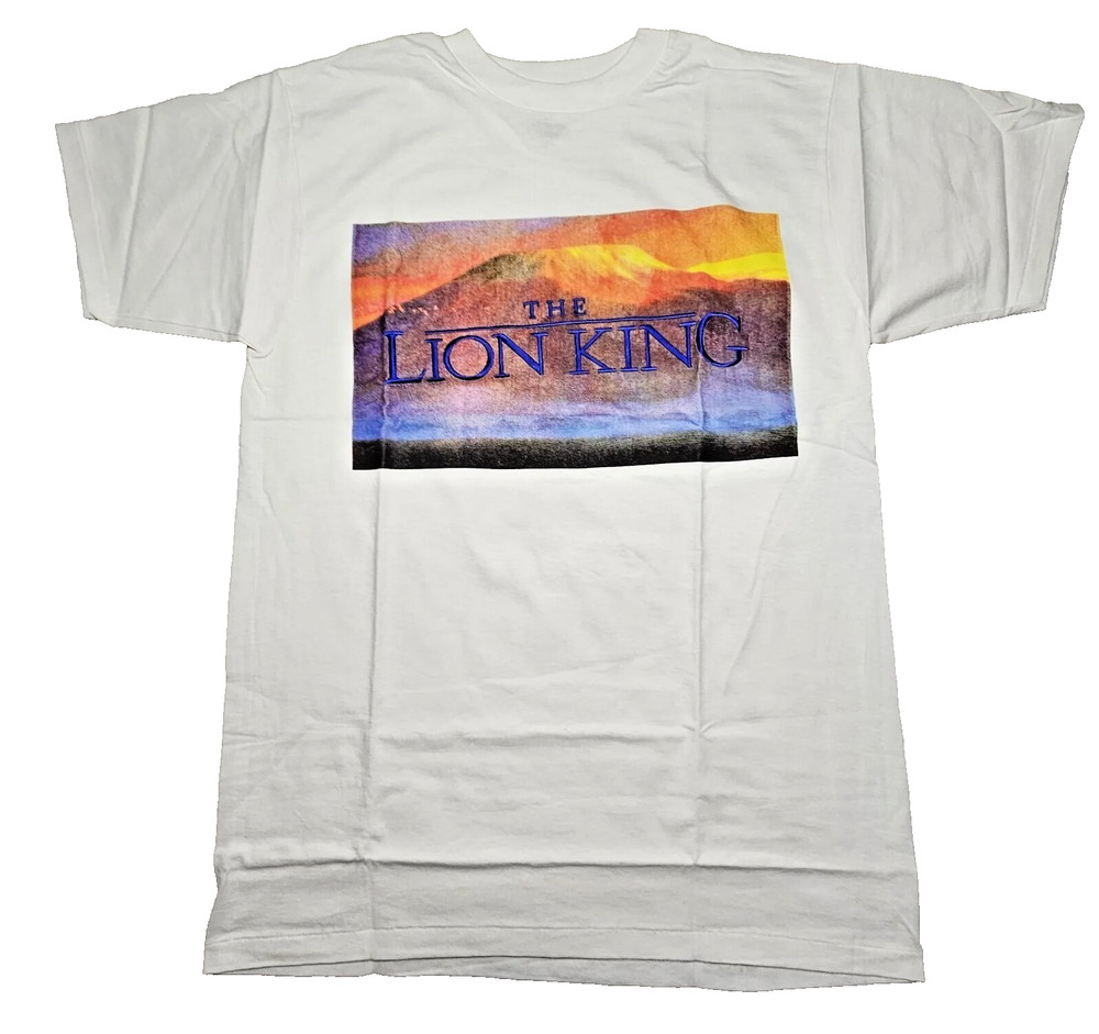 Disney The Lion King Shirt LARGE Movie Premier Promo Single Stitch 1994 USA