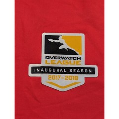 Overwatch League Shanghai Dragons Inaugural Season Jersey Red Yellow Mens Small