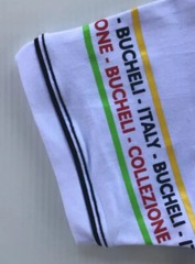 Men’s Bucheli Cotton T Shirt,Italian Style,Slim Fit,Stretch L XL….A4.A
