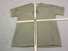 Vintage Life is Crap Shirt Mens Extra Large XL Green Drinking Beer Sick Tee