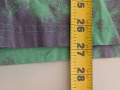 Nike Max90 Just Do It Basketball Shirt Small Green Purple Tie-Dye Hawaiian Theme