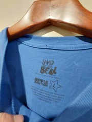 Saved by the Bell Kelly Kapowski Blue Large Shirt Retro 90s TV Show Television