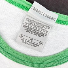 Nike Air Ringer T-Shirt XL White Green Logo Vintage Style Athleisure Iconic