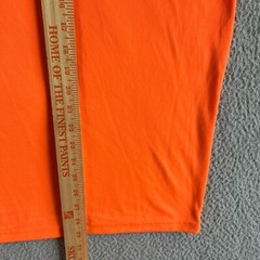 Under Armour T Shirt Mens Extra Large Orange Loose HeatGear High Visibility Neon