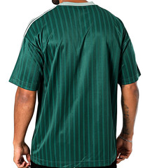 NEW MEN’S ADIDAS ORIGINALS TREFOIL POLY TEE SHIRT ~SIZE LARGE #JP1028 RARE!