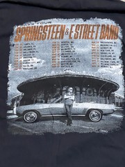 2023 Bruce Springsteen & E Street Band Tour Tee MEDIUM Rock Band T-Shirt GUC