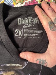 Joe Bob Briggs Last Drive In Shirt 2XL XXL Fright Rags Season 2