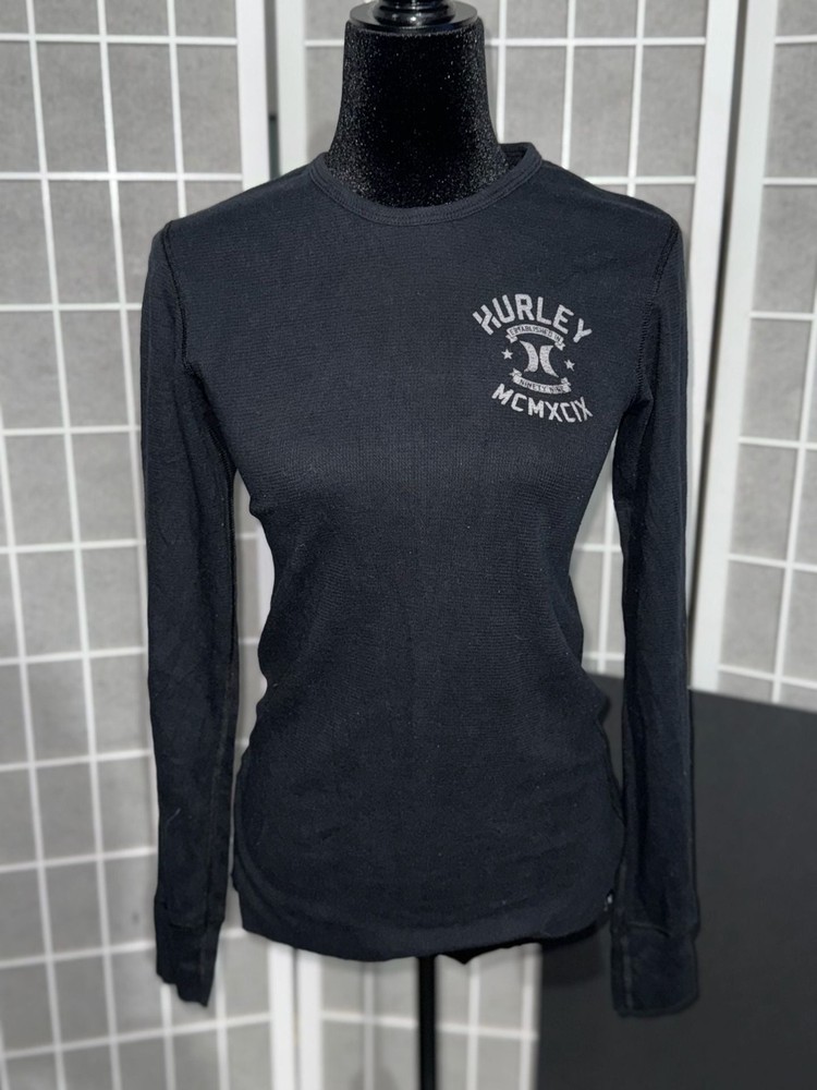 Hurley MCMXCIX Graphic Logo Long Sleeve Thermal Shirt